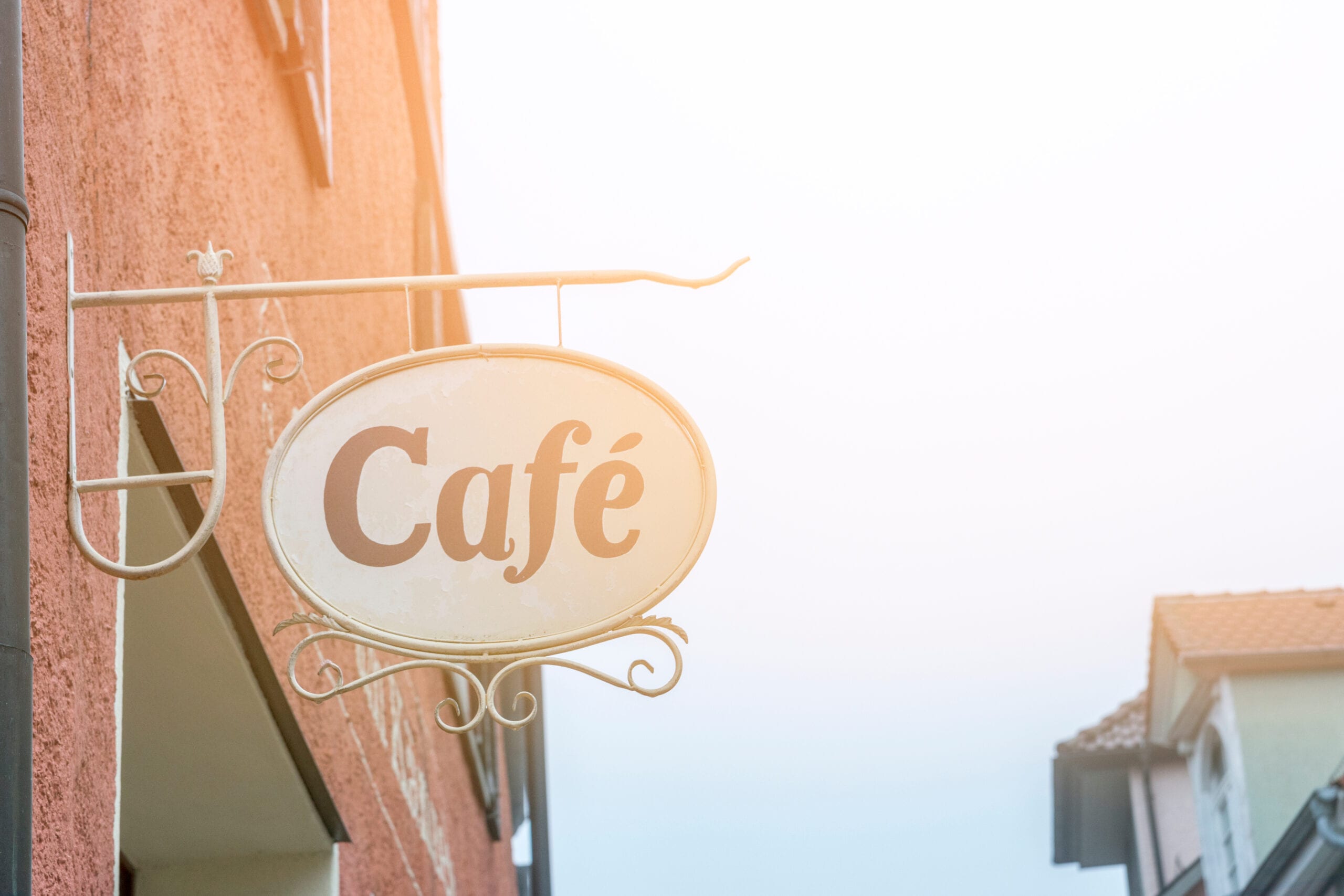 cafe sign