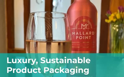 Luxury, sustainable product packaging